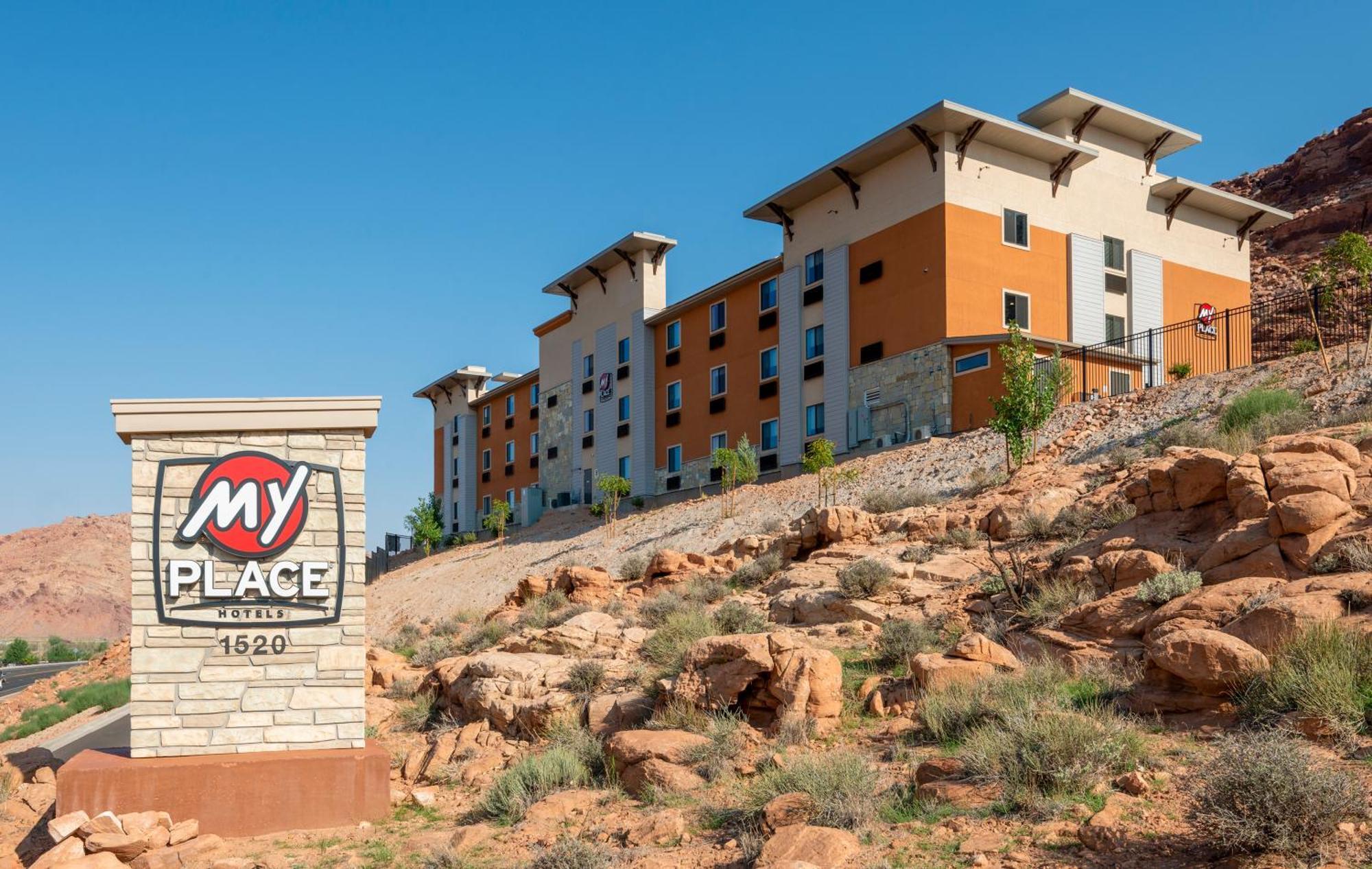My Place Hotel-Moab, Ut Exteriör bild